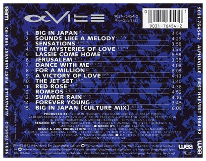 ALPHAVILLE - FIRST HARVEST 1984-1992 | CD