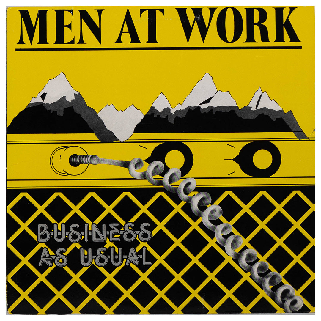 MEN AT WORK - BUSINESS AS USUAL | VINILO USADO