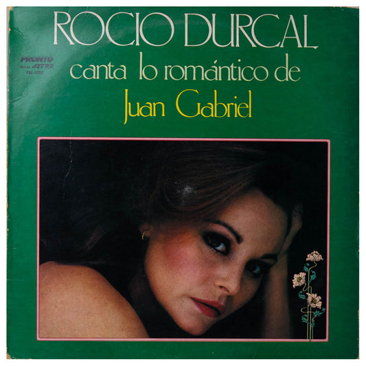 ROCIO DURCAL - CANTA LO ROMÁNTICO DE JUAN GABRIEL | VINILO USADO