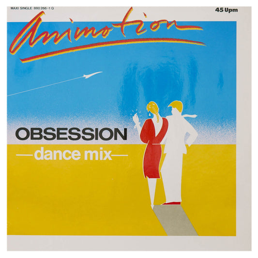 ANIMOTION - OBSESSION | 12" MAXI SINGLE USADO