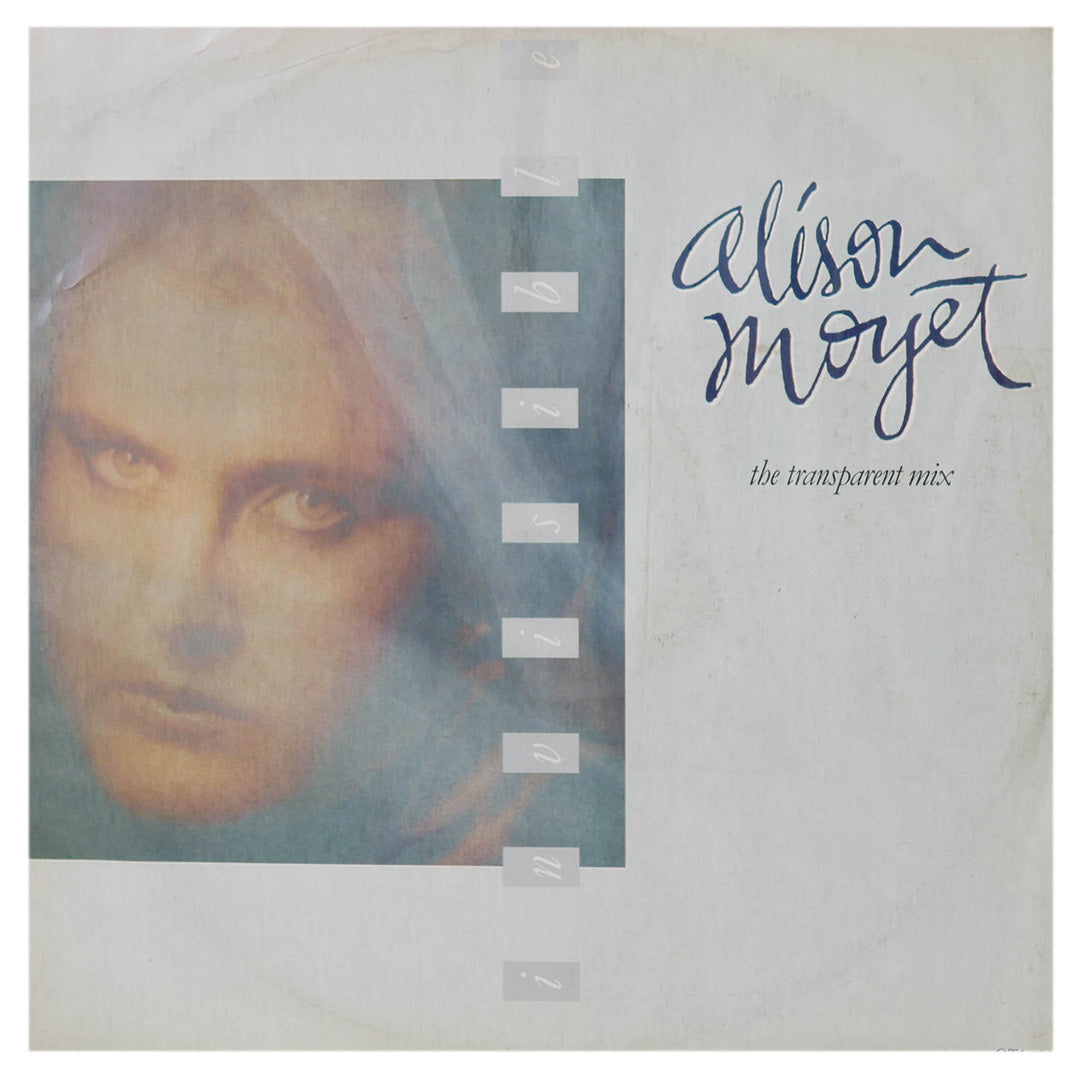 ALISON MOYET - INVISIBLE (TRANSPARENT MIX) | 12" MAXI SINGLE USADO