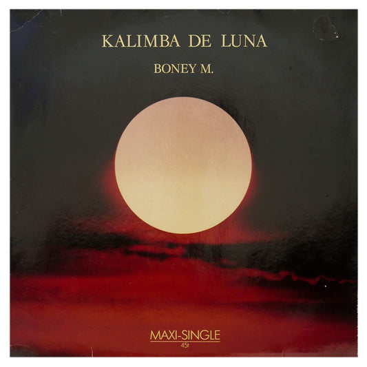 BONEY M - KALIMBA DE LUNA | 12" MAXI SINGLE USADO