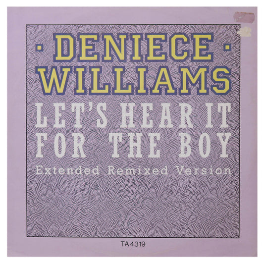 DENIECE WILLIAMS - LET'S HEAR IT FOR THE BOYS | 12" MAXI SINGLE USADO