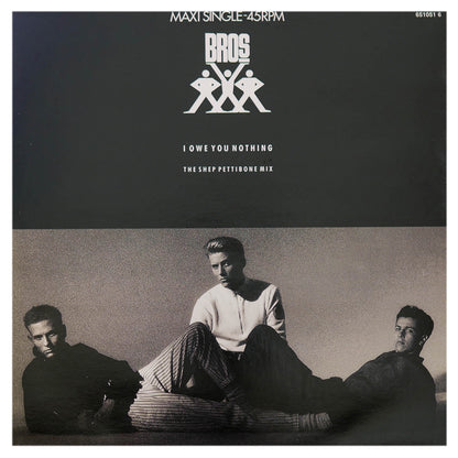 BROS - I OWE YOU NOTHING (SHEP PETTIBONE MIX) | 12" MAXI SINGLE USADO