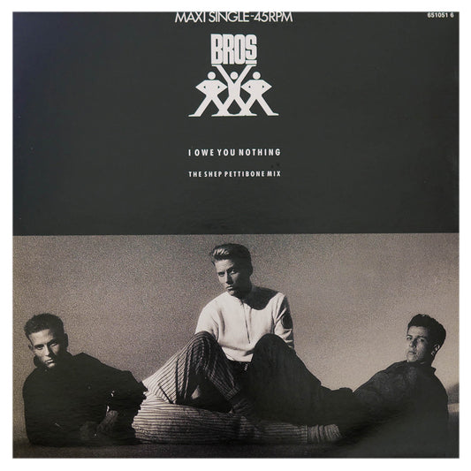 BROS - I OWE YOU NOTHING (SHEP PETTIBONE MIX) | 12" MAXI SINGLE USADO