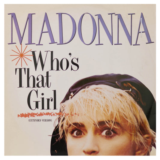 MADONNA - WHO'S THAT GIRL | 12" MAXI SINGLE USADO