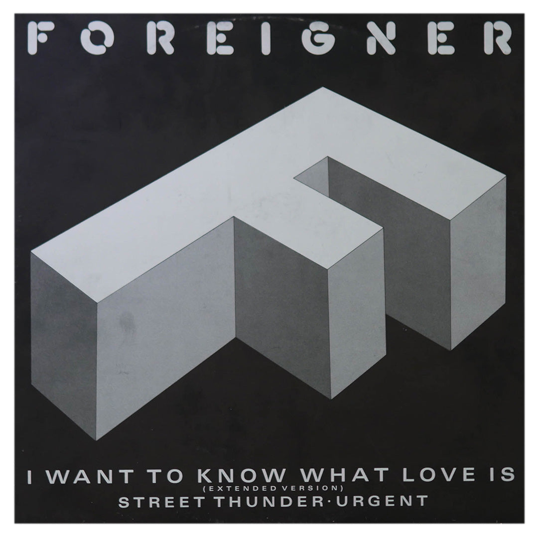 FOREIGNER - I WANT TO KNOW WHAT LOVE IS/URGENT | 12" MAXI SINGLE USADO