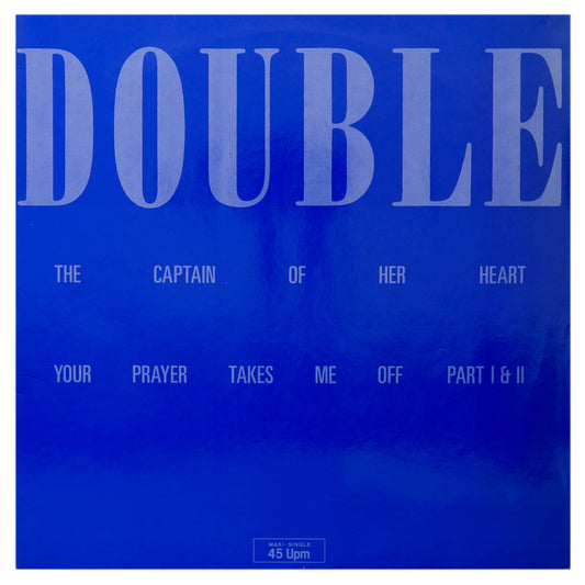 DOUBLE - THE CAPTAIN OF THE HEART | 12" MAXI SINGLE USADO