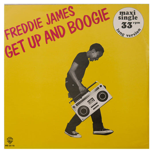 FREDDIE JAMES  - GET UP AND BOGGIE | 12" MAXI SINGLE USADO