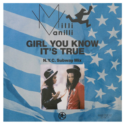 MILLI VANILLI - GIRL YOU KNOW IT'S TRUE | 12" MAXI SINGLE USADO