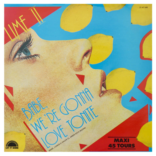 LIME - BABE, WE'RE GONNA LOVE TONITE | 12" MAXI SINGLE USADO