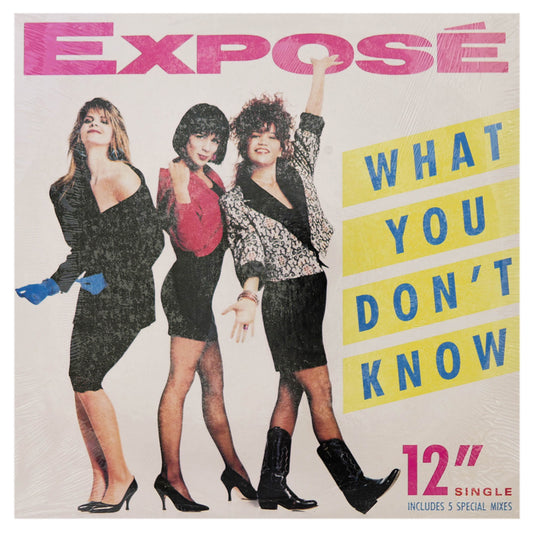EXPOSÉ - WHAT YOU DON'T KNOW | 12" MAXI SINGLE USADO