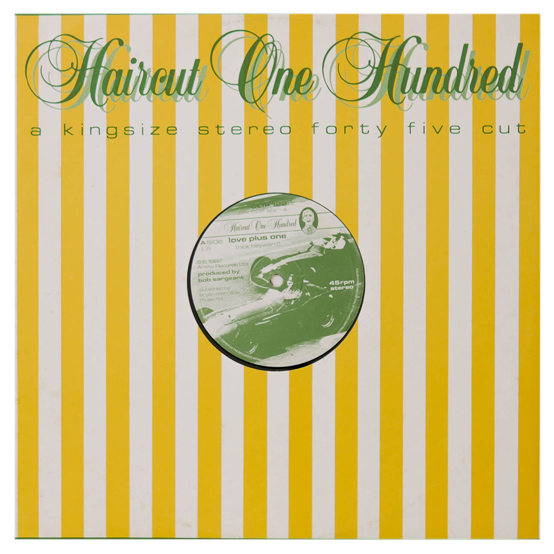 HAIRCUT ONE HUNDRED - LOVE PLUS ONE | 12" MAXI SINGLE USADO