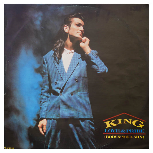 KING - LOVE & PRIDE | 12" MAXI SINGLE USADO