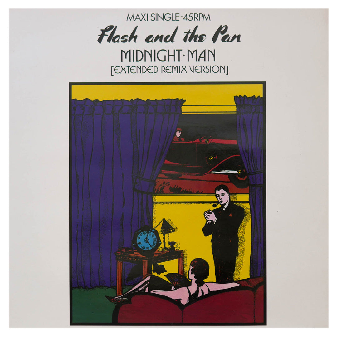 FLASH AND THE PAN - MIDNIGHT MAN (EXTENDED REMIX VERSION) | 12" MAXI SINGLE USADO