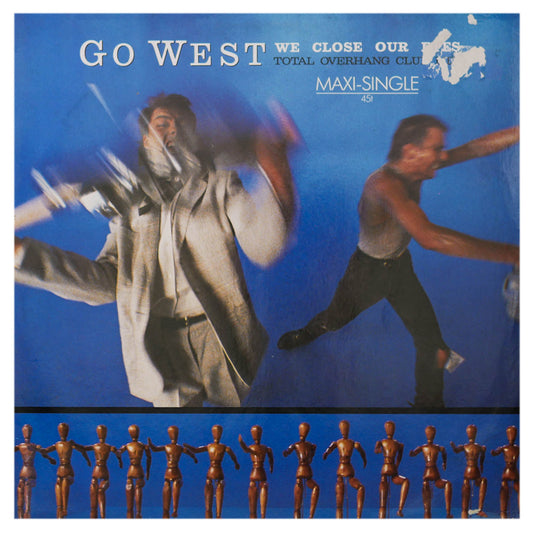 GO WEST - WE CLOSE OUR EYES | 12" MAXI SINGLE USADO