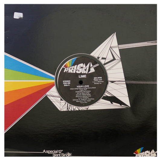LIME - YOUR LOVE | 12" MAXI SINGLE USADO