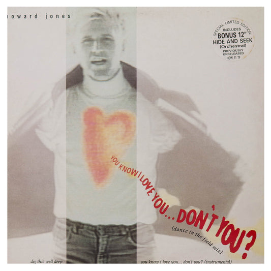 HOWARD JONES - YOU KNOW I LOVE YOU…DON'T YOU (2LP) | 12" MAXI SINGLE USADO