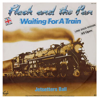 FLASH AND THE PAN - WAITING FOR A TRAIN | 12" MAXI SINGLE USADO