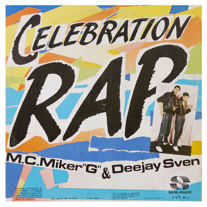 M.C MIKER "G" & DEEJAY SVEN - CELEBRATION RAP | 12" MAXI SINGLE USADO