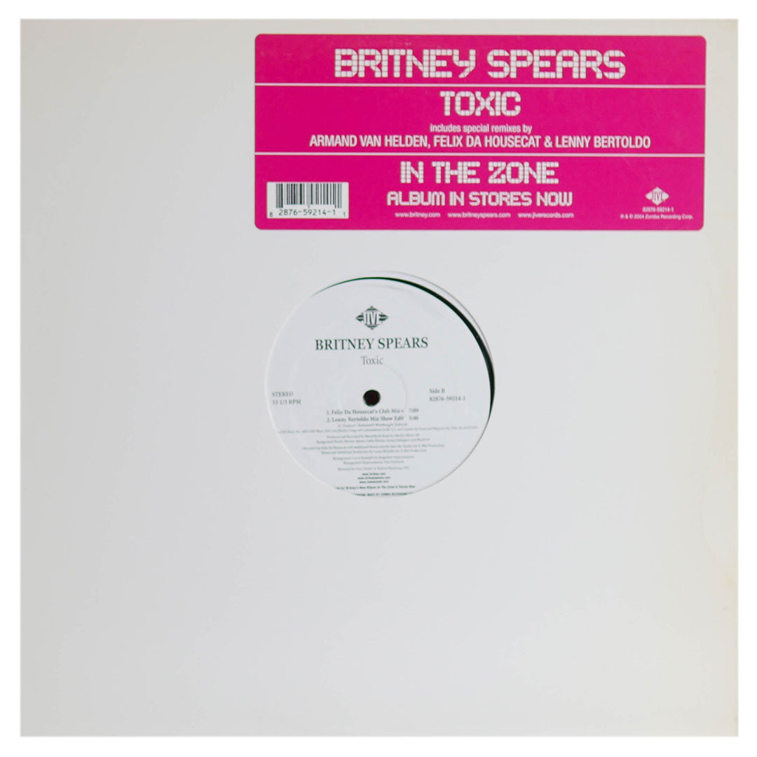BRITNEY SPEARS - TOXIC - RMX | 12" MAXI SINGLE USADO