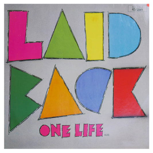 LAID BACK - ONE LIFE | 12" MAXI SINGLE USADO