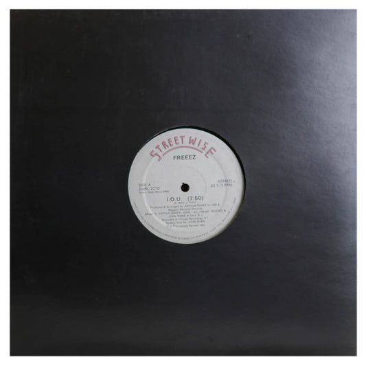 FREEEZ - I.O.U | 12" MAXI SINGLE USADO
