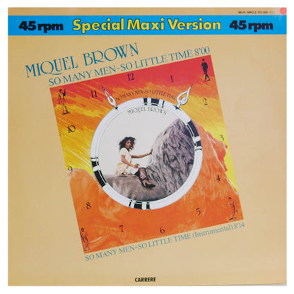 MIQUEL BROWN - SO MANY MEN SO LITTLE TIME | 12" MAXI SINGLE USADO