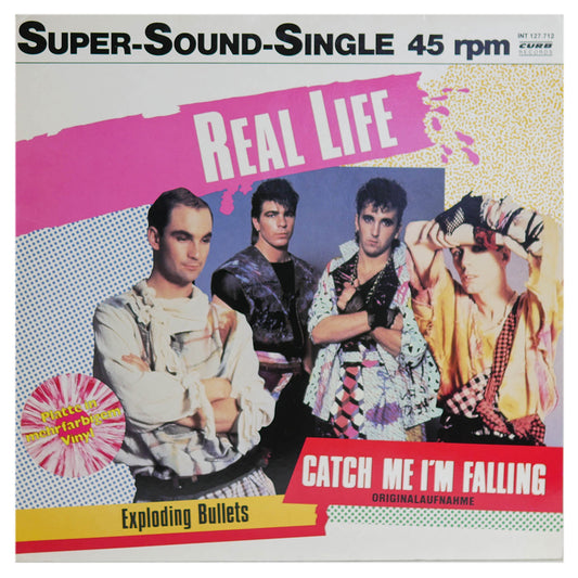 REAL LIFE - CATCH ME I'M FALLING | 12" MAXI SINGLE USADO