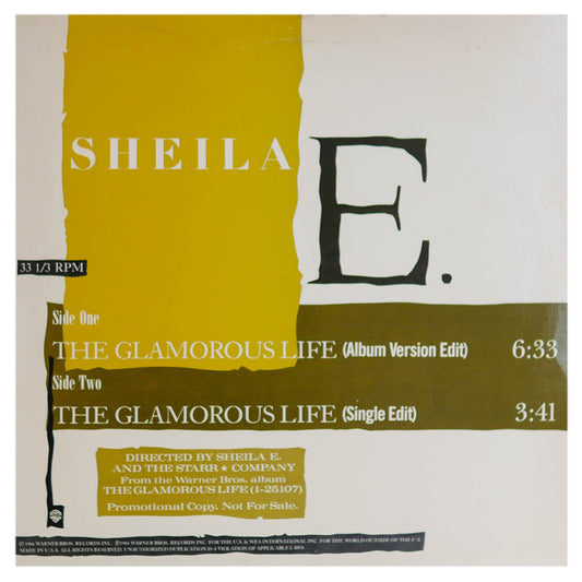 SHEILA E - THE GLAMOROUS LIFE(ALBUM VERSION) | 12" MAXI SINGLE USADO