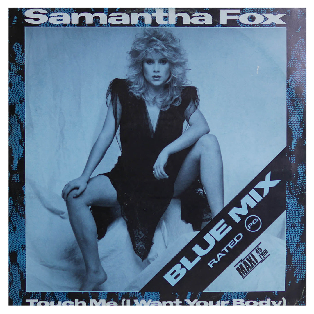 SAMANTHA FOX  - TOUCH ME (I WANT YOUR BODY) (BLUE MIX)| 12" MAXI SINGLE USADO