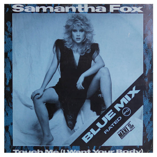 SAMANTHA FOX  - TOUCH ME (I WANT YOUR BODY) (BLUE MIX)| 12" MAXI SINGLE USADO