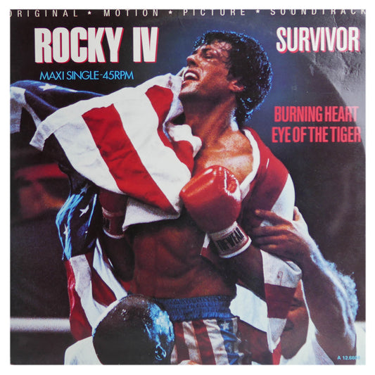 SURVIVOR - EYE OF THE TIGER/BURNING HEART | 12" MAXI SINGLE USADO