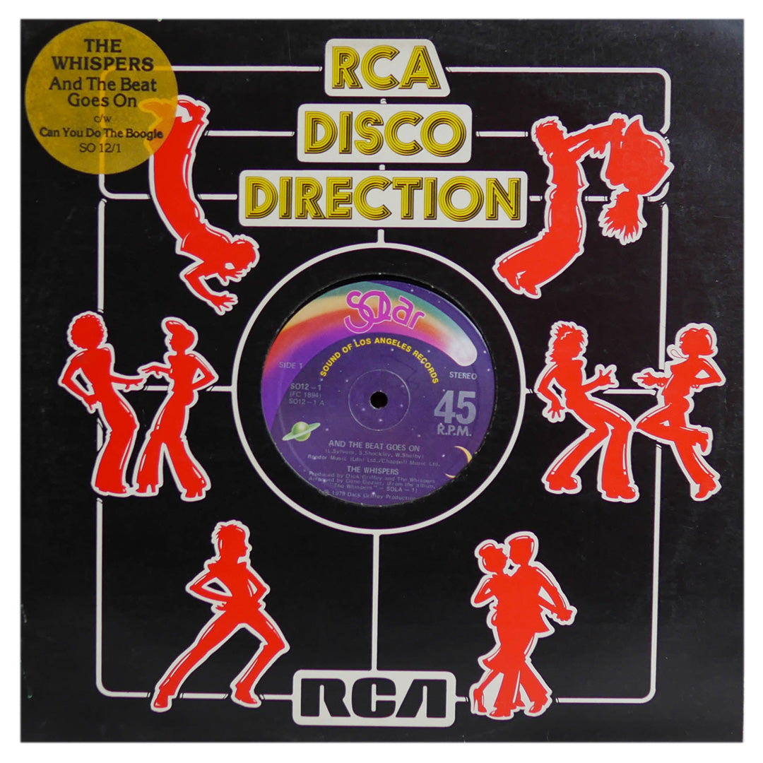 WHISPERS  - AND THE BEAT GOES ON | 12" MAXI SINGLE USADO