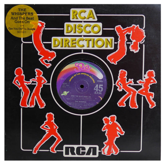 WHISPERS  - AND THE BEAT GOES ON | 12" MAXI SINGLE USADO