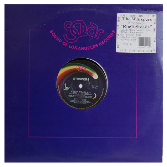 WHISPERS - ROCK STEADY | 12" MAXI SINGLE USADO