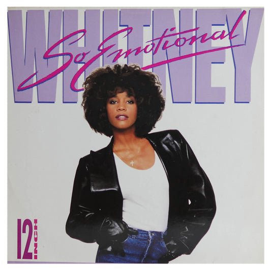 WHITNEY HOUSTON - SO EMOTIONAL | 12" MAXI SINGLE USADO