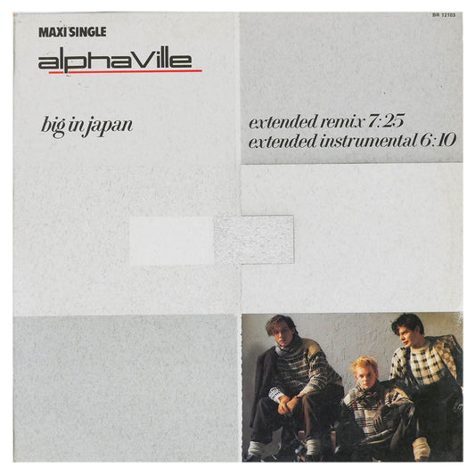 ALPHAVILLE - BIG IN JAPAN | 12" MAXI SINGLE USADO