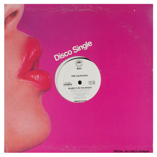 JACKSONS - BLAME IT ON THE BOOGIE | 12" MAXI SINGLE USADO