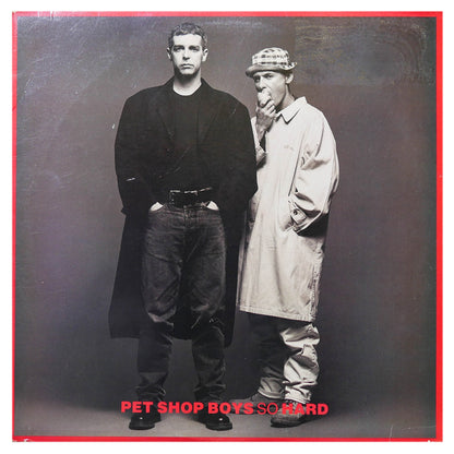 PET SHOP BOYS - SO HARD | 12" MAXI SINGLE USADO