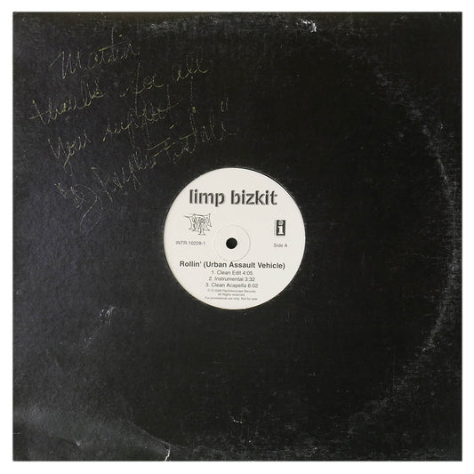 LIMP BISKIT - ROLLIN (URBAN ASSAULT VEHICLE) | 12" MAXI SINGLE USADO