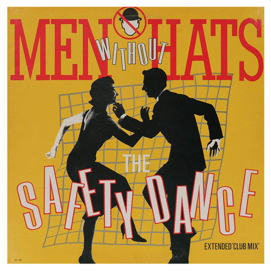 MEN WITHOUT HATS - SAFETY DANCE (VG+) | 12" MAXI SINGLE USADO