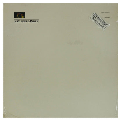 PET SHOP BOYS - ALWAYS ON MY MIND | 12" MAXI SINGLE USADO