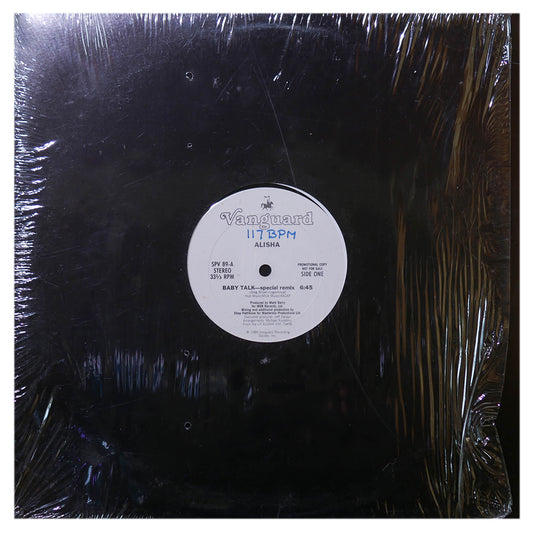 ALISHA - BABY TALK | 12" MAXI SINGLE USADO