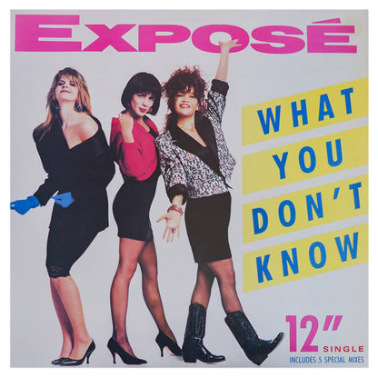 EXPOSÉ - WHAT YOU DON'T KNOW | 12" MAXI SINGLE USADO
