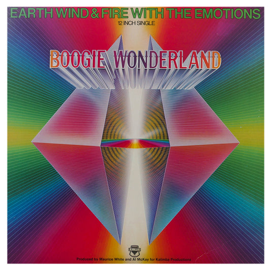 EARTH, WIND & FIRE - BOOGIE WONDERLAND | 12" MAXI SINGLE USADO