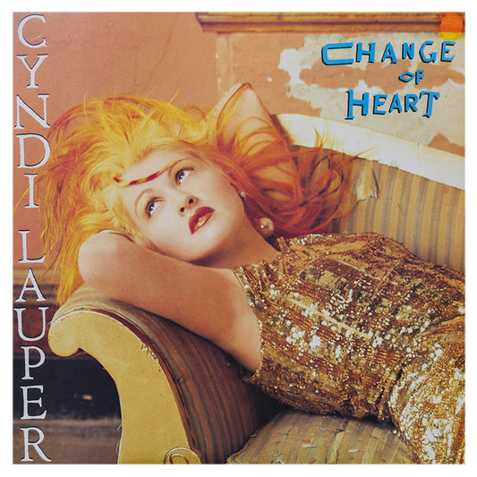 CYNDI LAUPER - CHANGE OF HEART | 12" MAXI SINGLE USADO