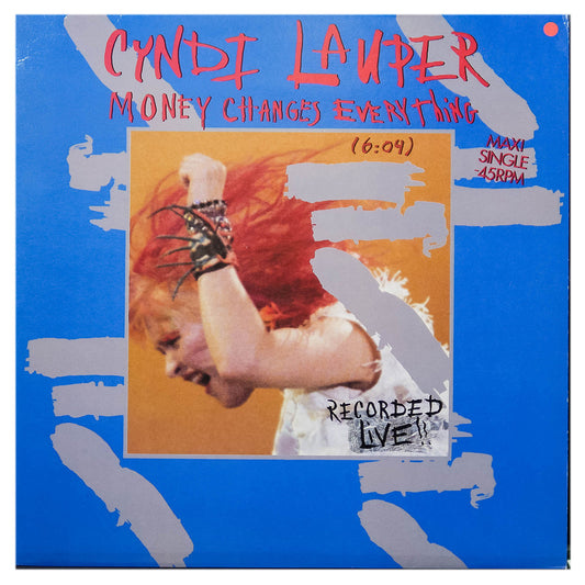 CYNDI LAUPER - MONEY CHANGES EVERYTHING  | 12" MAXI SINGLE USADO