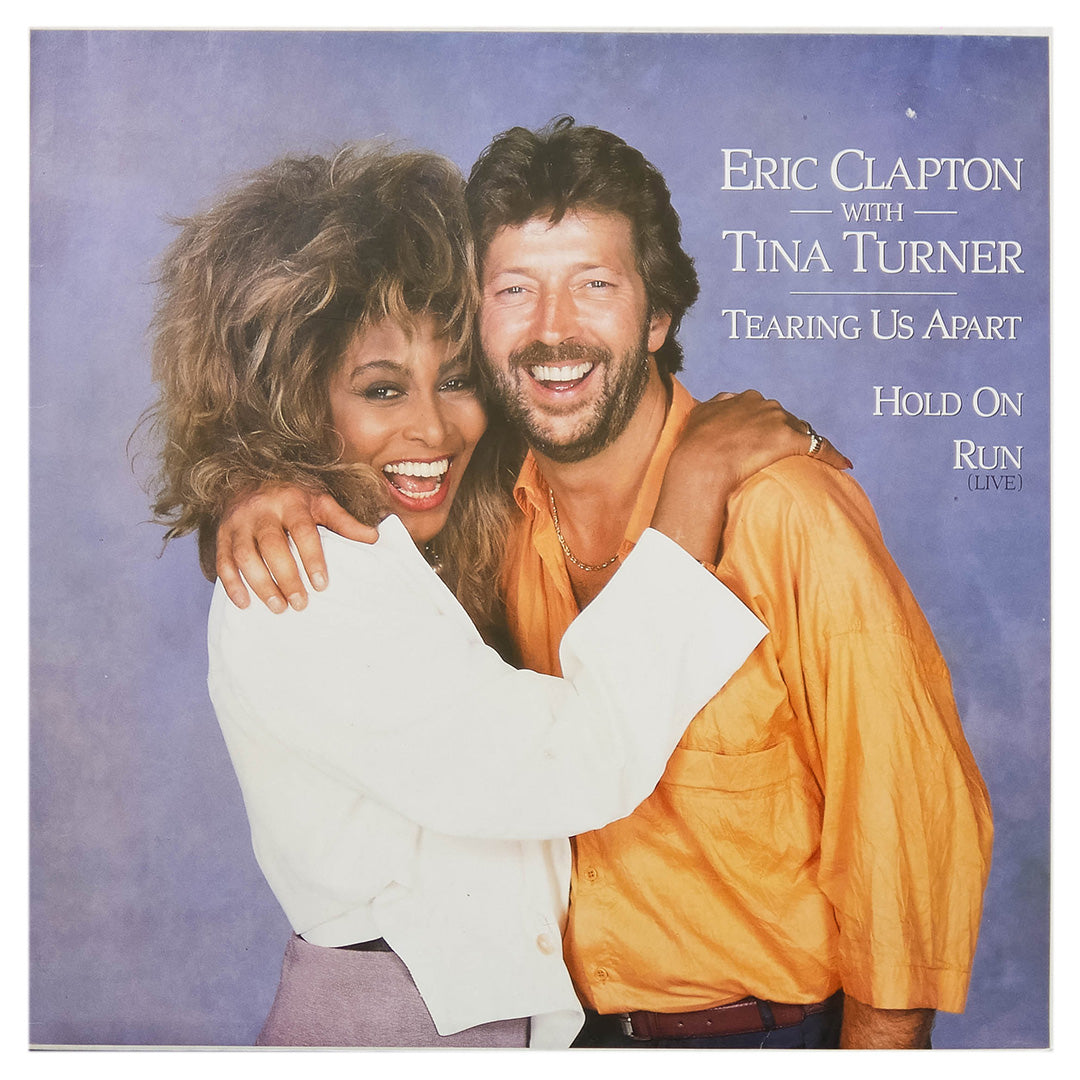 ERIC CLAPTON FT. TINA TURNER - TEARING US APART  | 12" MAXI SINGLE USADO