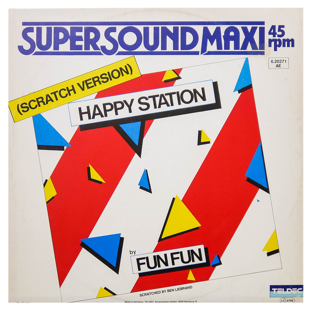 FUN FUN - HAPPY STATION (SCRATCH VERSION) | 12" MAXI SINGLE USADO